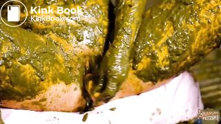 Betty Playing in Cow Scat