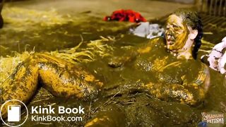 Betty Playing in Cow Scat