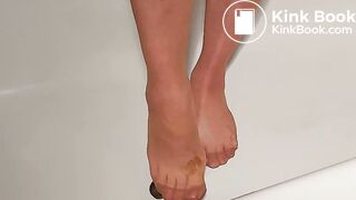 The wife squirt cunt and the dog scat