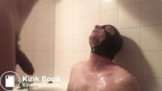 Puking on a Faggot