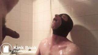 Puking on a Faggot