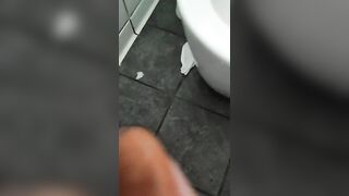Public girl shit on dick