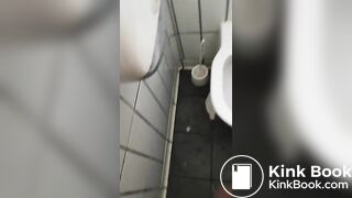 Public girl shit on dick