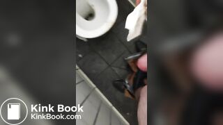 Public girl shit on dick
