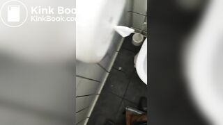Public girl shit on dick