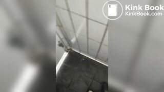 Public girl shit on dick