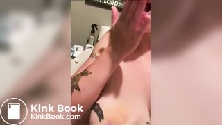 SCAT SLUT SPUN ON METH! NASTY SHIT & PISS SHORT MI