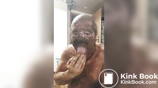 Shit smearing all over me