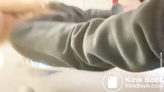 Sexy Teen Poops on Floor