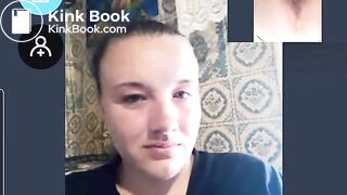 The reaction of a woman watching me shit