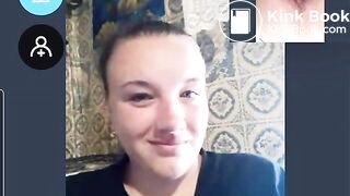 The reaction of a woman watching me shit