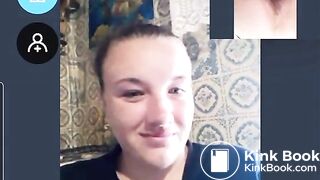 The reaction of a woman watching me shit