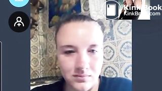 The reaction of a woman watching me shit