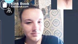 The reaction of a woman watching me shit