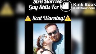 Str8 Married Guy Shits For Me