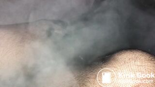 PiG cleans the butt plug