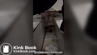 CUTE CHINESE GIRL POOPPIN WITH SMELLY FART