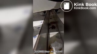 CUTE CHINESE GIRL POOPPIN WITH SMELLY FART