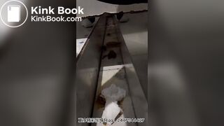 CUTE CHINESE GIRL POOPPIN WITH SMELLY FART