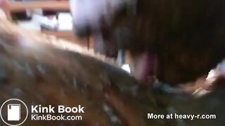 GILF Scat Sub  Eats Shit & Sucks Cock