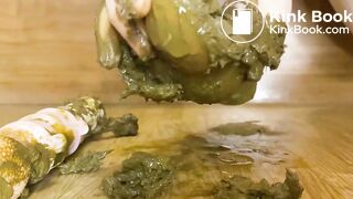 I poop on a new toy with a tongue creampie atm and