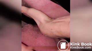 German guy feeds scattoilet