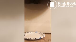 After work poop - Shemale Scat