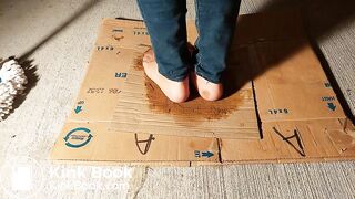 She's very mad for dog spout crush