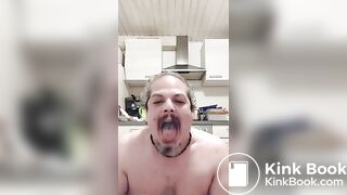 Shit smearing and swallow