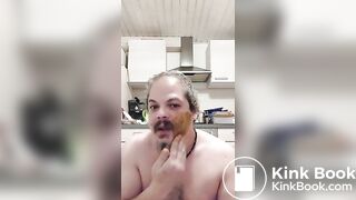 Shit smearing and swallow