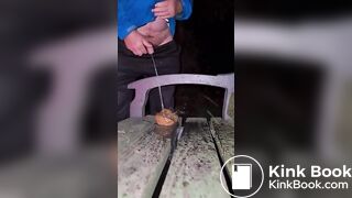 Shitting on a Public Bench