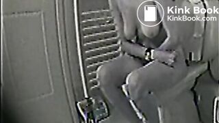 Nude babe takes a poop