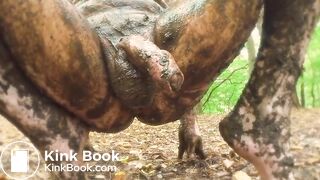 Horny dump session in the woods - Gay Scat