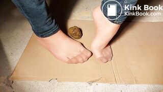 Very Messy Trouser Socks Scat Dog