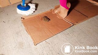 Sexy milf wash the floor dirty