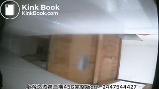 The girl excreted a lot in the toilet 2