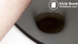 My toilet yums up my poopies!