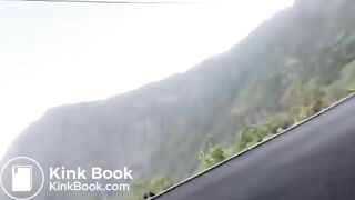 V3g4n L1nd4 shitting on the road