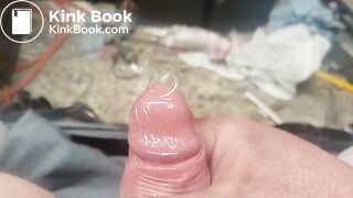 Masterbating In My Dirty Diaper With Condom