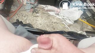 Masterbating In My Dirty Diaper With Condom