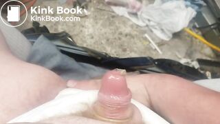 Masterbating In My Dirty Diaper With Condom