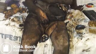 Filthy Sissy Faggot Loves Shit