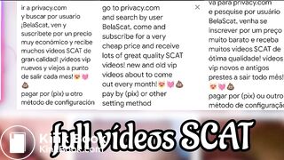 BelaScat poop girls meninas cagando!!????❤️❤