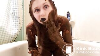 Full covered in shit