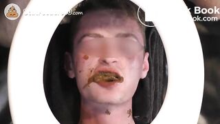 Young toilet eats daddy's shit