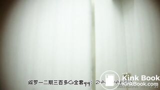 The girl excreted a lot in the toilet 003