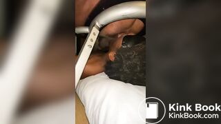 Verbal bear feeds hungry twink