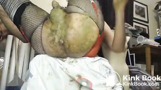 Filthy Sissy Faggot Loves Shit