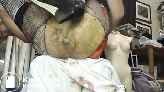 Filthy Sissy Faggot Loves Shit