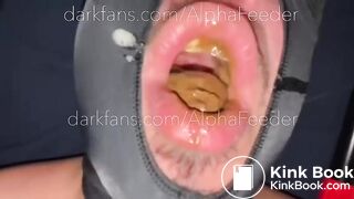 WET and SLOPPY Shit Feed! - FULL VID is 13 MIN